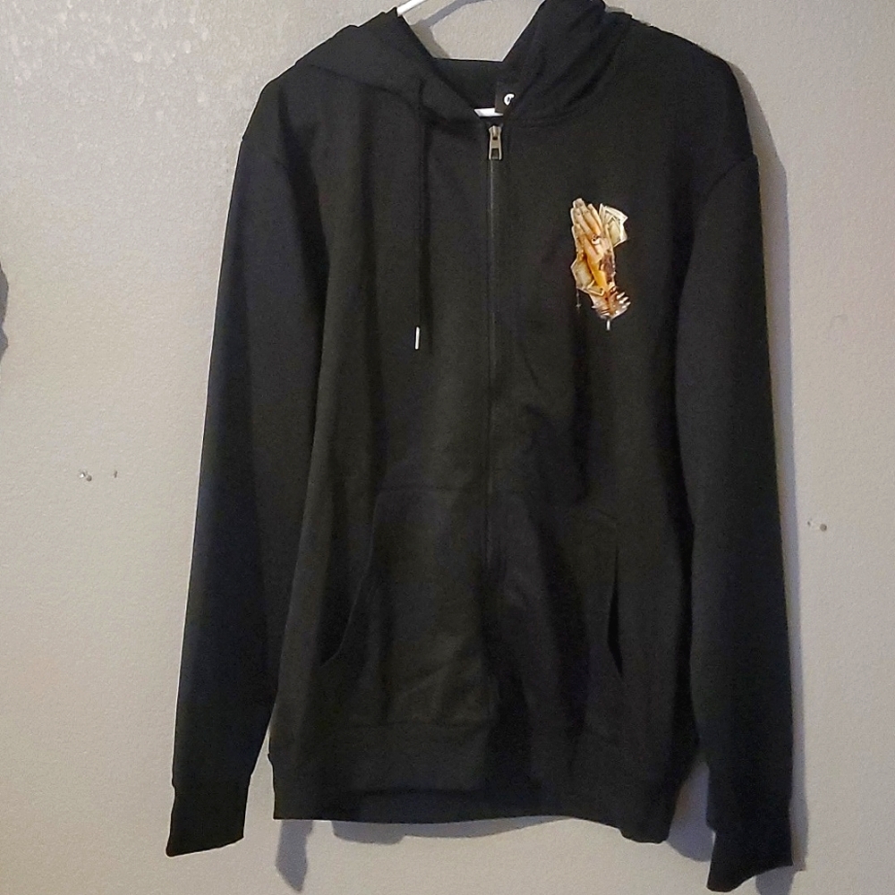 Praying Hands Hoodie NWOT